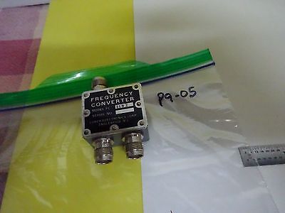 RF MICROWAVE FREQUENCY CONVERTER LORCH 218Z TNC CONNECTOR AS IS  BIN#P9-05