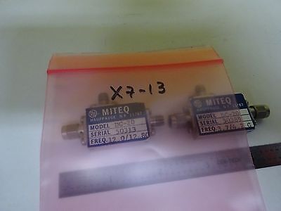 RF MICROWAVE FREQUENCY MODULES MITEQ NEW YORK SMA CONNECTOR AS IS BIN#X7-13