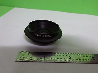 MICROSCOPE PART CONDENSER LENS RODENSTOCK RODAGON GERMANY OPTICS AS IS BIN#V8-21