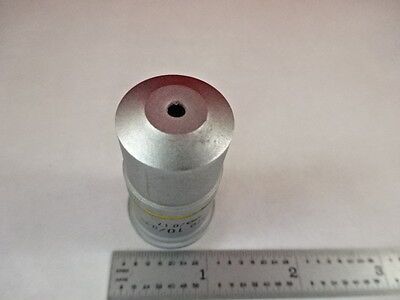 LEICA OBJECTIVE ACHRO 10X MICROSCOPE OPTICS AS IS BIN#W4-G-11