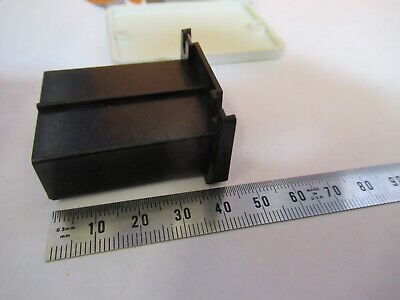 LEICA DMRB PLASTIC ACCESSORIES LOT MICROSCOPE PART AS PICTURED #P6-A-23