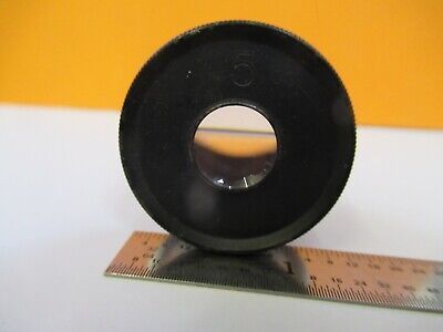 BAUSCH LOMB POL VINTAGE EYEPIECE 5X MICROSCOPE PART OPTICS AS PICTURED &4T-A-54