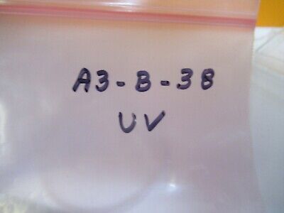 OPTICAL COATED LENS UV ULTRAVIOLET OPTICS AS PICTURED &A3-B-38