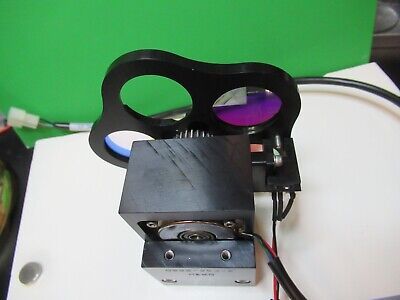 OPTICAL NEW FOCUS FILTER MOTORIZED WHEEL LASER OPTICS AS PICTURED &18-B-08