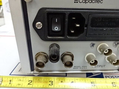 CAPACITEC SIGNAL CONDITIONER 4100-L -C ACCELEROMETER SENSOR POWER SUPPLY #TD-4