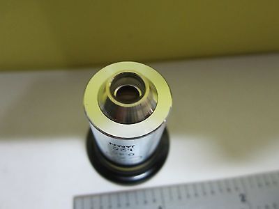 MICROSCOPE PART OBJECTIVE OLYMPUS C20 OPTICS AS IS BIN#34-T-29