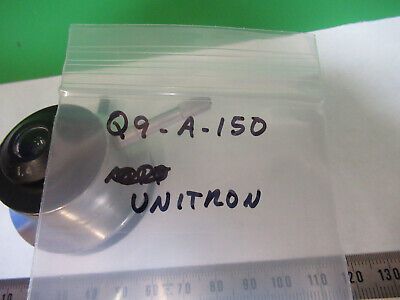 UNITRON CONDENSER + IRIS OPTICS MICROSCOPE PART AS PICTURED &Q9-A-150