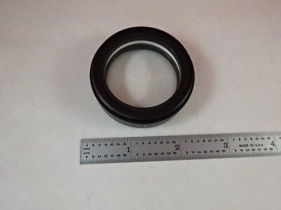 MICROSCOPE PART STEREO OBJECTIVE LENS 0.5X WD 182 mm OPTICS AS IS BIN#S4-A-16