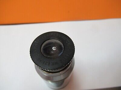 LEITZ WETZLAR GW 10X GERMAN EYEPIECE OPTICS MICROSCOPE PART AS PICTURED &G1-A-56