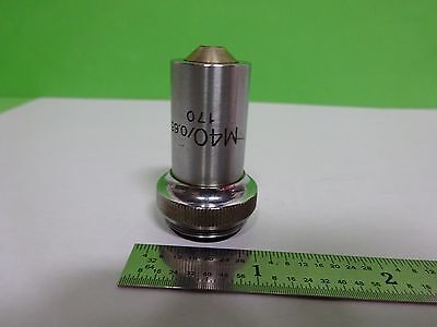 MICROSCOPE PART OBJECTIVE  UNITRON M40 OPTICS AS IS BIN#Y5-21