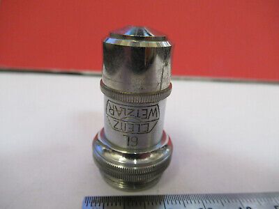 ANTIQUE LEITZ WETZLAR LENS 45X OBJECTIVE MICROSCOPE PART AS PICTURED &B3-B-14