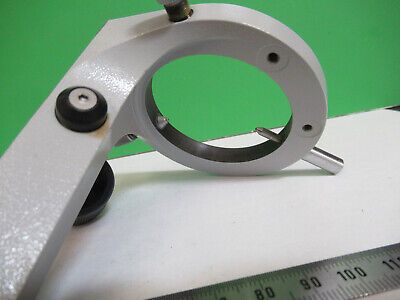 ZEISS GERMANY  BRASS CONDENSER HOLDER MICROSCOPE PART AS PICTURED &A9-B-41