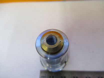 BAUSCH LOMB OBJECTIVE 10.25mm tubus 215mm MICROSCOPE PART AS PICTURED &F9-A-16