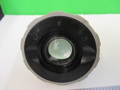 ZEISS GERMANY IRIS BRIGHTFIELD LENS ILLUMINATOR OPTICS MICROSCOPE PART &T2-B-16