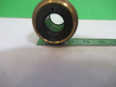 OLYMPUS JAPAN 4X PLAN INFINITY OBJECTIVE MICROSCOPE PART AS PICTURED &R7-B-17