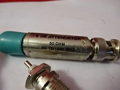 RF MICROWAVE PARTS CONNECTOR ATTENUATOR ADAPTERS RF PRO FREQUENCY AS IS #99-33