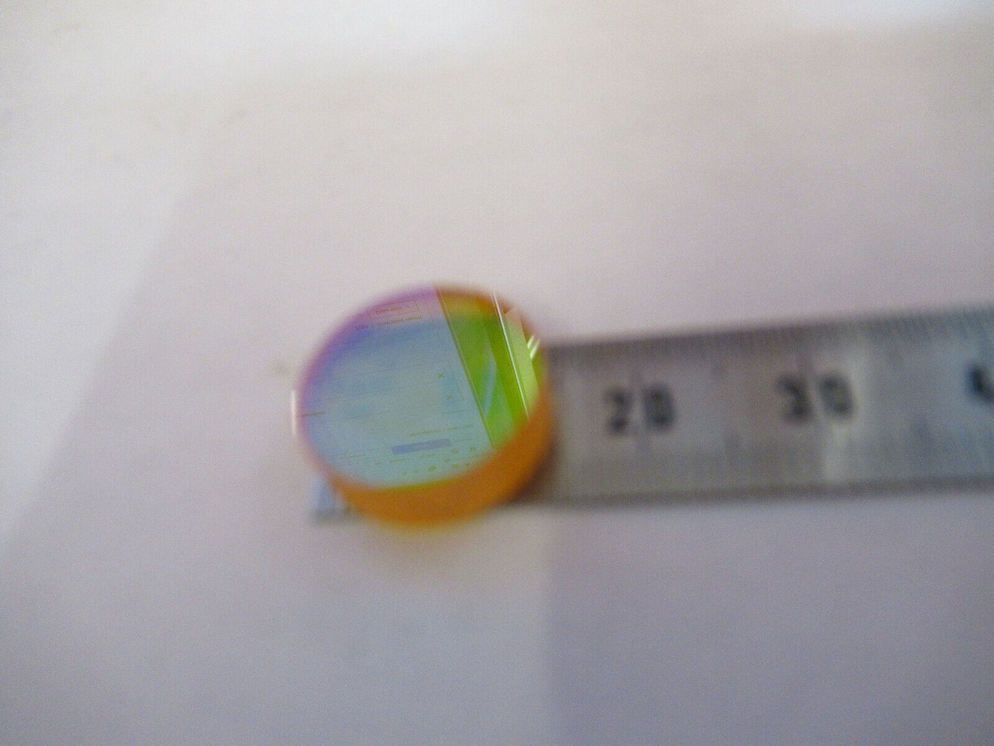 FOR PARTS ZINC SELENIDE OPTICAL INFRARED LENS PL-CC OPTICS AS PICTURED R7-A-69