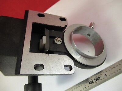 LEICA GALEN HOLDER CONDENSER MICROSCOPE PART OPTICS AS PICTURED &75-B-47