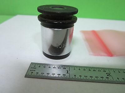 MICROSCOPE PART EYEPIECE 10X OPTICS #K7-F-20