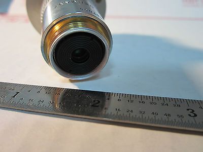 LEITZ WETZLAR GERMANY MICROSCOPE OBJECTIVE 100X FLUOTAR OPTICS BIN#A1-29