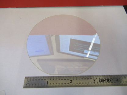 LITHIUM NIOBATE X-CUT 100mm WAFER PIEZO FREQUENCY NLO OPTIC AS PICTURED 3-FT-X54