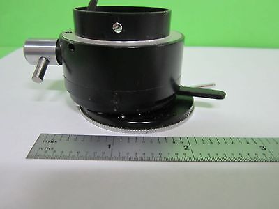 MICROSCOPE REICHERT ZETOPAN CONDENSER + DAMAGED POL OPTICS AS IS BIN#T1-45