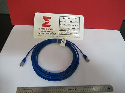 PCB ENDEVCO LOW NOISE CABLE 3097M1 for ACCELEROMETER PIEZO AS PICTURED #B9-A-23