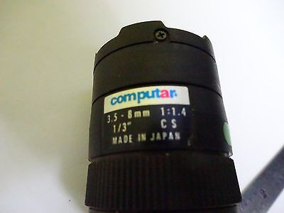 MICROSCOPE PART COMPUTAR CAMERA ADAPTER OPTICS AS IS BIN#P9-17