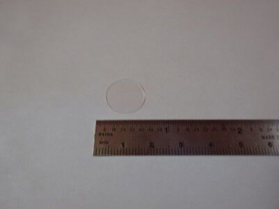 OPTICAL SAPPHIRE BLANK WINDOW THIN FLAT OPTICS AS PICTURED &94-63