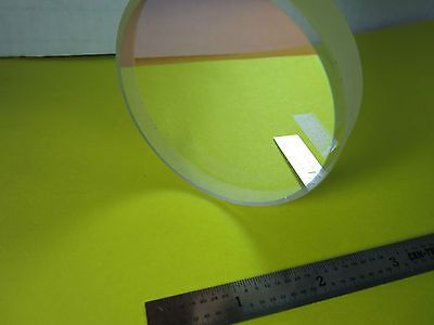 OPTICAL LENS FILTER UV ULTRAVIOLET chipped on edge LASER OPTICS  BIN#D1-09