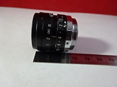 OPTICAL TAMRON JAPAN FOCUSING LENS + IRIS DIAPRAGM OPTICS AS IS &S8-B-17