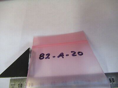 OPTICAL GLASS PRISM MICROSCOPE PART OPTICS AS PICTURED #82-A-20