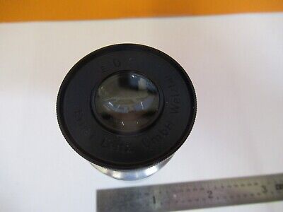 RARE LEITZ WETZLAR GERMANY EYEPIECE a10 OPTICS MICROSCOPE PART AS PIC &85-B-53