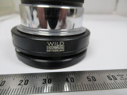 WILD M11 SWISS  CONDENSER + IRIS ASSEMBLY MICROSCOPE PART AS PICTURED &W6-A-04