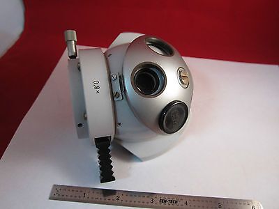 MICROSCOPE PART ZEISS GERMANY NOSEPIECE OBJECTIVE HOLDER OPTICS BIN#8Z