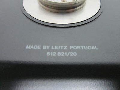 MICROSCOPE PART LEITZ PORTUGAL HEAD WITHOUT EYEPIECES OPTICS AS IS BIN#39-C