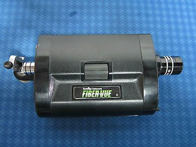 CAMBRIDGE INSTRUMENTS FIBERVUE FIBEROPTICS MICROSCOPE OPTICS AS IS