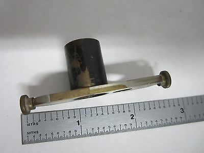 VINTAGE PRISM SLIDE OPTICS ?? DIC ?? FOR MICROSCOPE AS IS BIN#J3-28