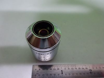 MICROSCOPE PART OBJECTIVE AO PLAN 10X AMERICAN OPTICS INFINITY AS IS  BIN#W3-26