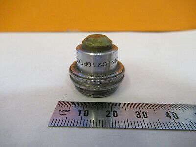 BAUSCH LOMB OPTICS 4mm /215mm OBJECTIVE MICROSCOPE PART AS PICTURED &F1-A-85