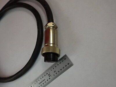 FOR PARTS MICROSCOPE SPARE LAMP CORD ILLUMINATOR UNKNOWN MAKER AS IS #R6-B-35