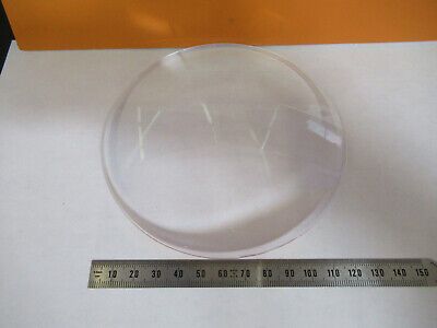 OPTICAL LARGE PLASTIC LENS BI CONVEX OPTICS AS PICTURED P1-A-21