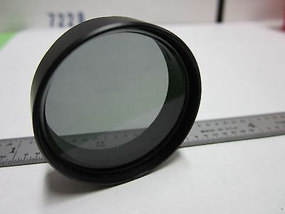 OPTICAL MICROSCOPE PART LARGE POLARIZER OPTICS BIN#Q9-32