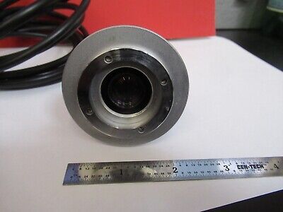 OPTOTRONICS CAMERA C MOUNT + ADAPTER DOVE MICROSCOPE PART AS PICTURED &H6-A-52