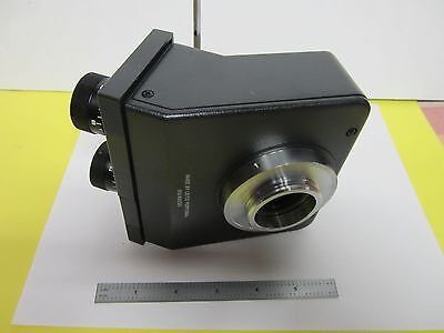 MICROSCOPE PART HEAD 512821/20 LEITZ GERMANY OPTICS AS IS BIN#Q2-12