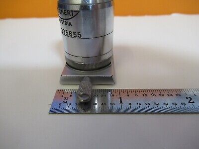 REICHERT AUSTRIA EPI 8X /250 OBJECTIVE MICROSCOPE PART AS PICTURED &1E-C-31