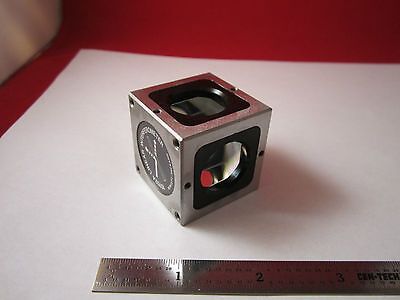 OPTICAL INTERFEROMETER HP 10702A BEAM SPLITTER CUBE LASER OPTICS BIN#1