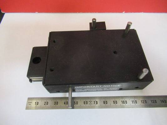 OPTICAL USED STAGE SLIDE POSITIONING DCI OPTICS AS IS PICTURED #R3-C-01