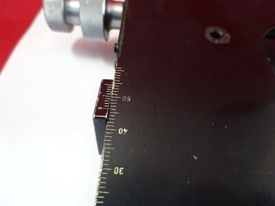 FOR PARTS WILD HEERBRUGG SWISS M20 STAGE TABLE [SEIZED] MICROSCOPE &90-B-38