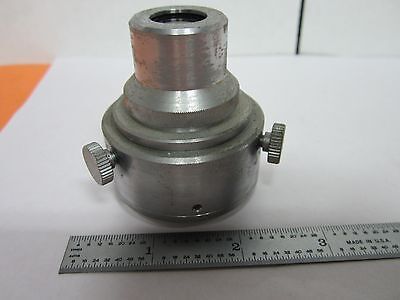 MICROSCOPE PART RARE UNITRON CONDENSER OPTICS BIN#K7-44